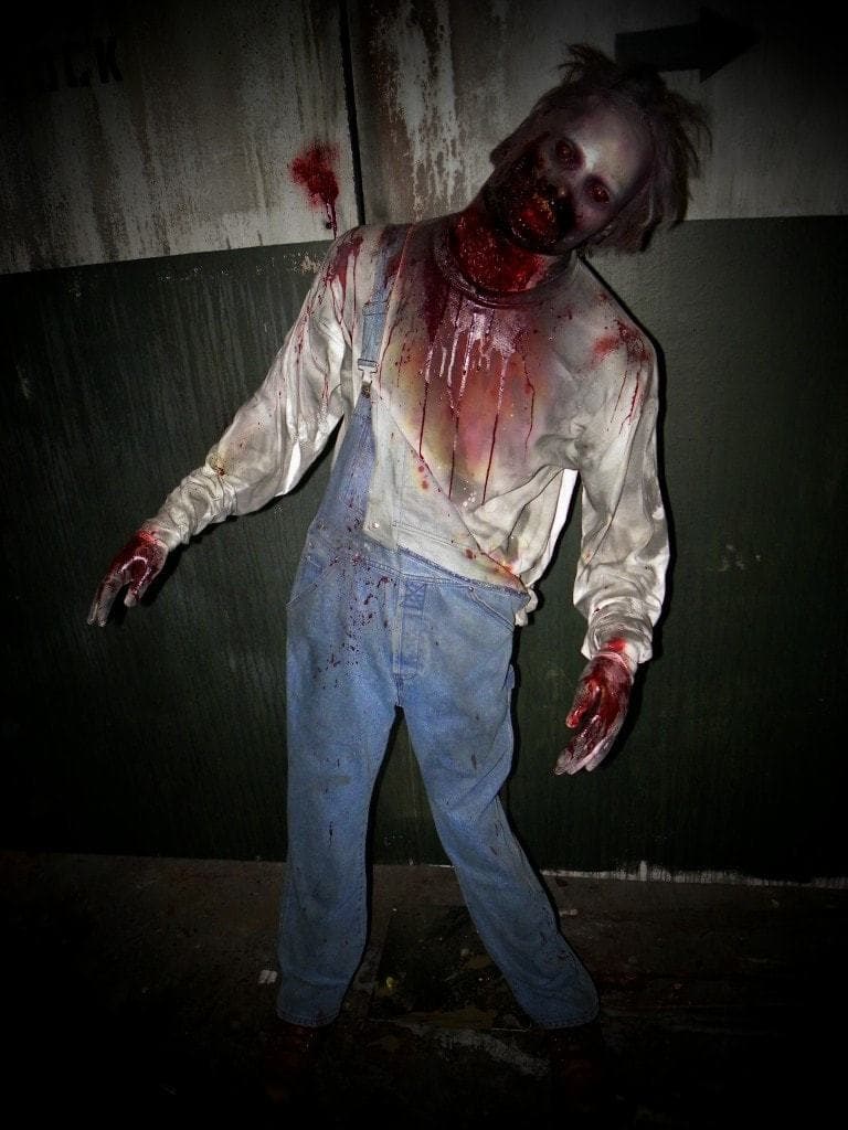 "Fear Flex - Bent Brent" Flexible Zombie Halloween Prop