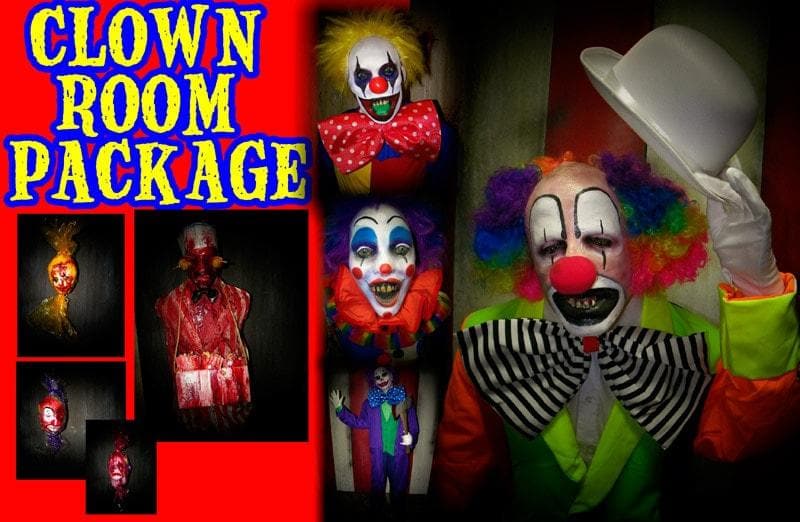 "Fear Flex Clown" Haunted House Room Package