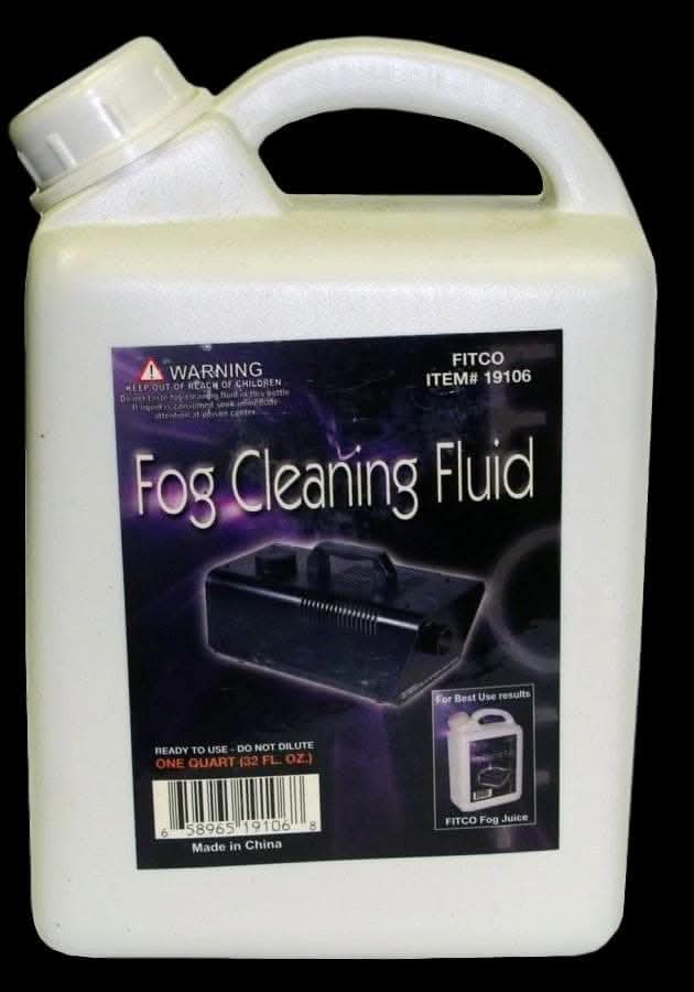 "Fog Machine Cleaning Solution 1 QT" Special Effects Accessory The