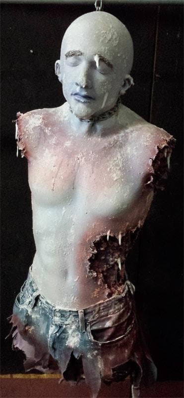 "Frozen Kaine" Human Body Halloween Prop