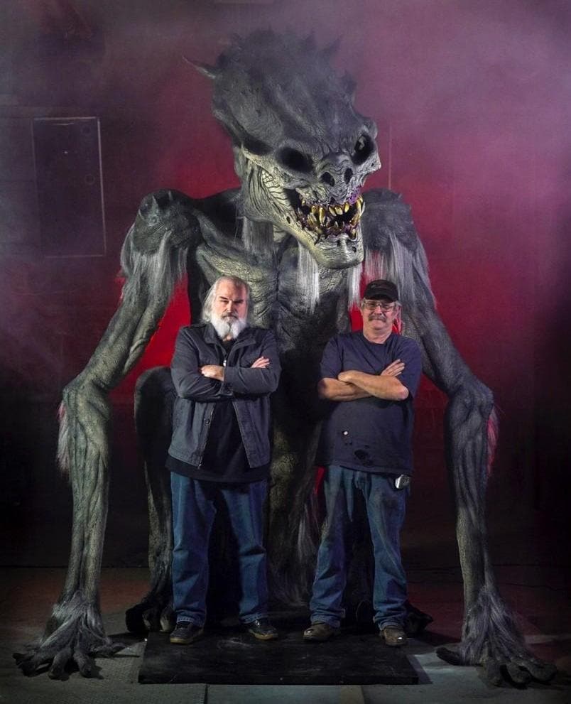 Furious Demon Giant Professional Halloween Animatronic
