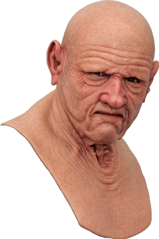 "Geezer the Old Man" Silicone Halloween Mask