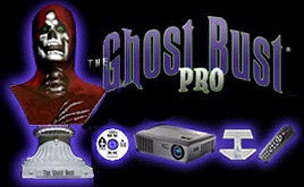 "Ghost Bust Pro - Startle Bites" Animated Haunted Projection Prop