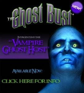"Ghost Bust - Vampire" Animated Haunted Projection Prop
