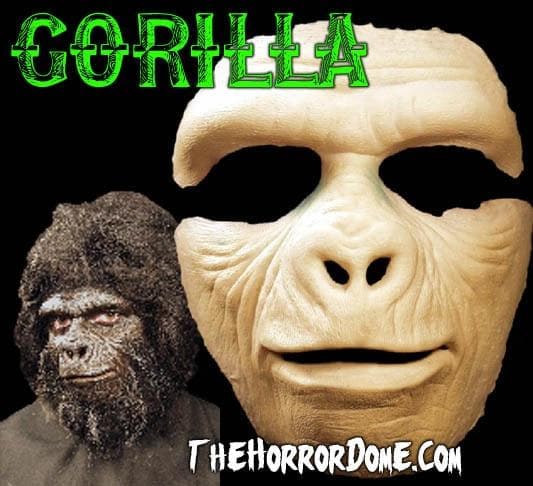 "Gorilla" Latex Full Face Halloween Prosthetic