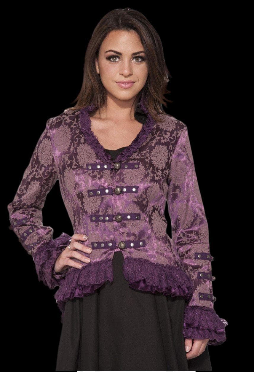 "Gothic Ghostly Jacket in Purple" HD Studios Hollywood Halloween Costume