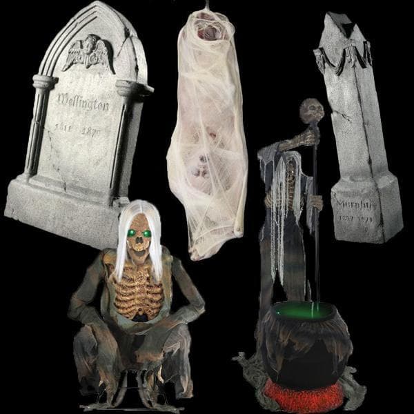 "Graveyard" Halloween Props - Package Deal