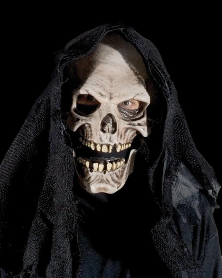 "Grim Reaper" Moving Mouth Halloween Mask