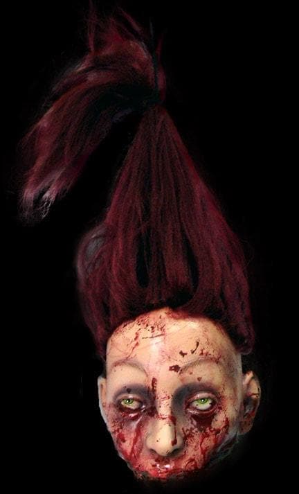Half-Gone Severed Head | Halloween Decorations – The Horror Dome