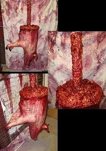 "Half Pig" Bloody Animal Prop