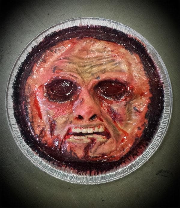 "Insidious Joe Gory Pie" Bloody Halloween Prop