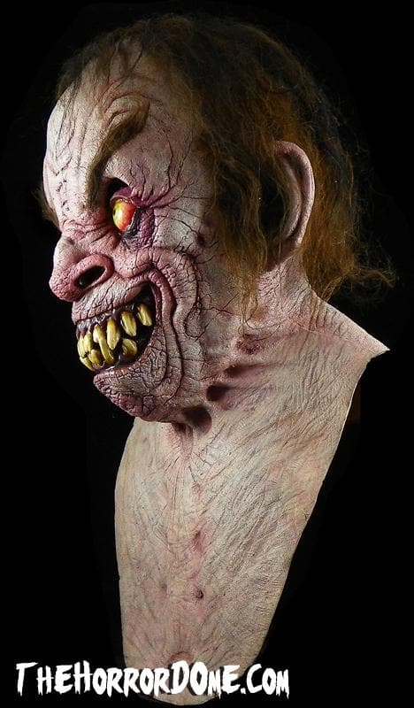 Handcrafted design of The Horror Dome's  "Midnight Creeper" HD Studios Pro Halloween Mask