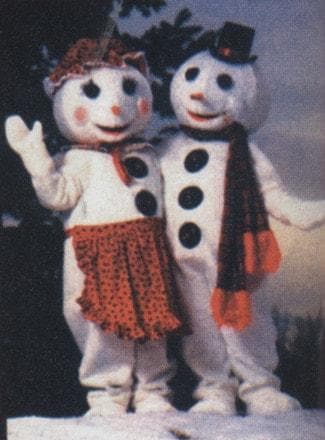 "Mister Snowman" Professional Mascot Costume