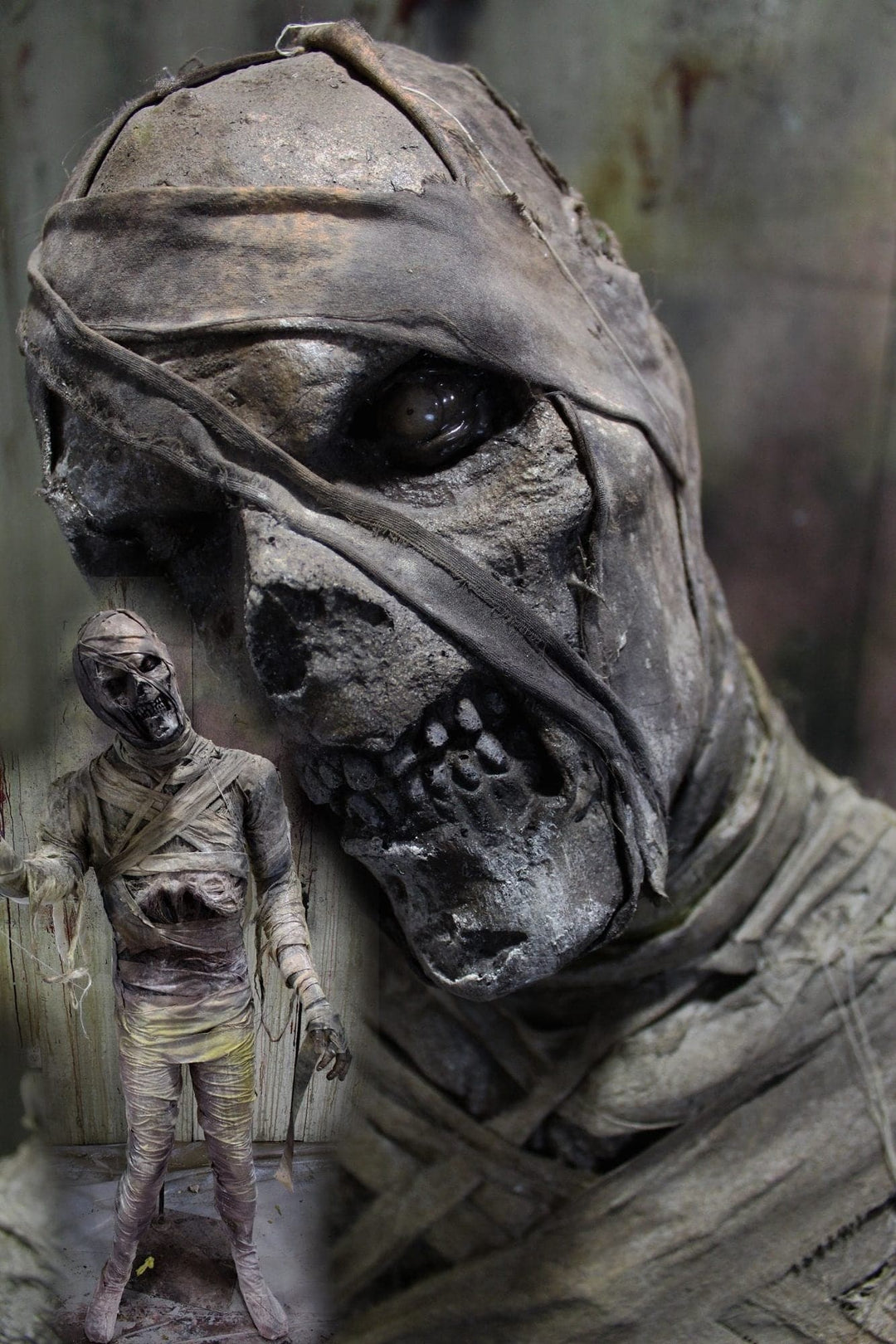 "Old Rotten Mummy" Halloween Monster Prop