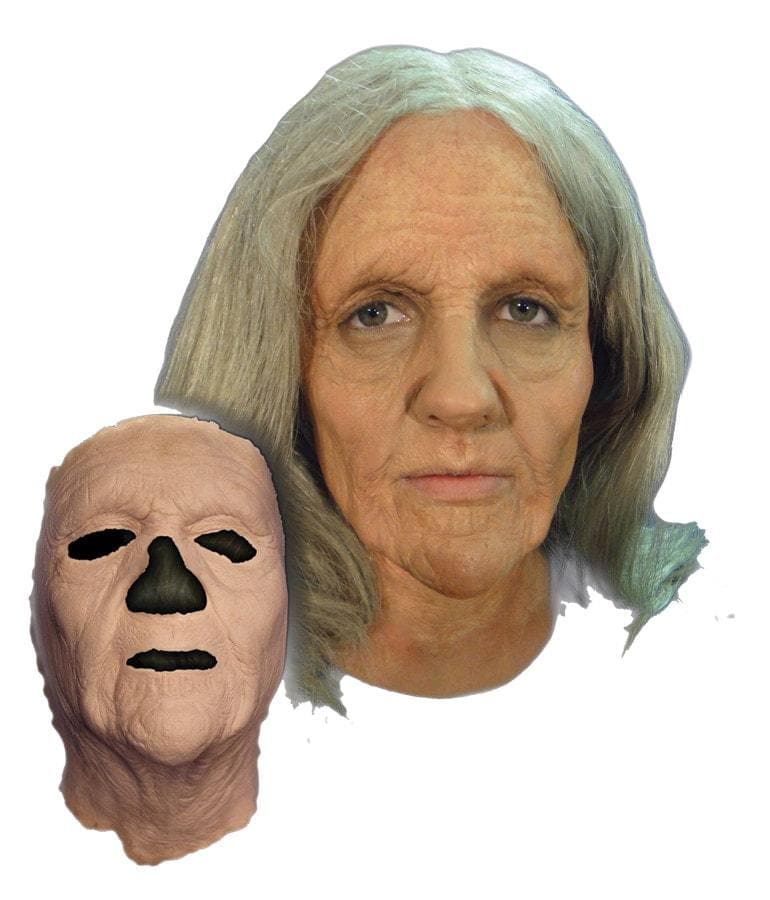 "Old Woman" Prosthetic Halloween Mask