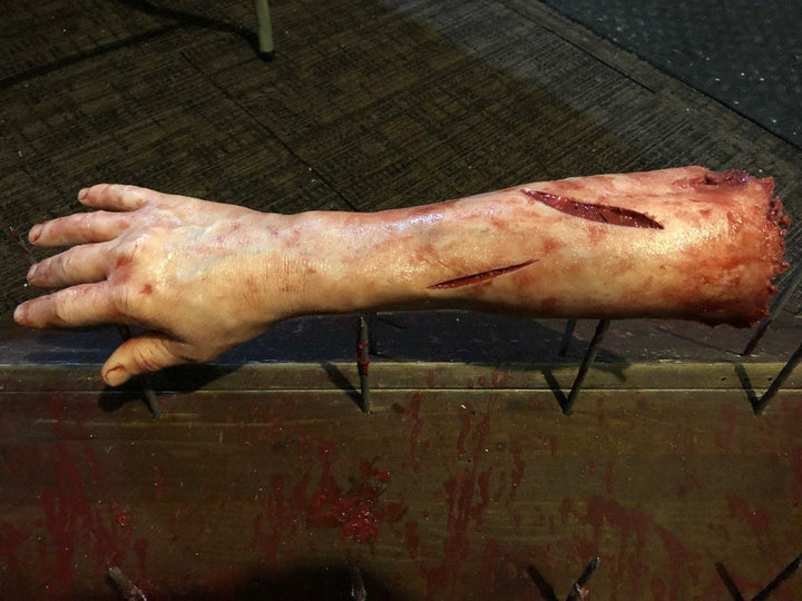"Personalized Silicone Limb" Haunted House Prop