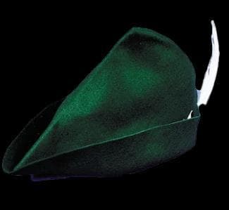 "Peter Pan Elf Hat - Green Felt" Halloween Costume Accessory