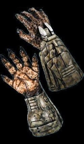 "Predator Latex Hands" Halloween Costume Gloves