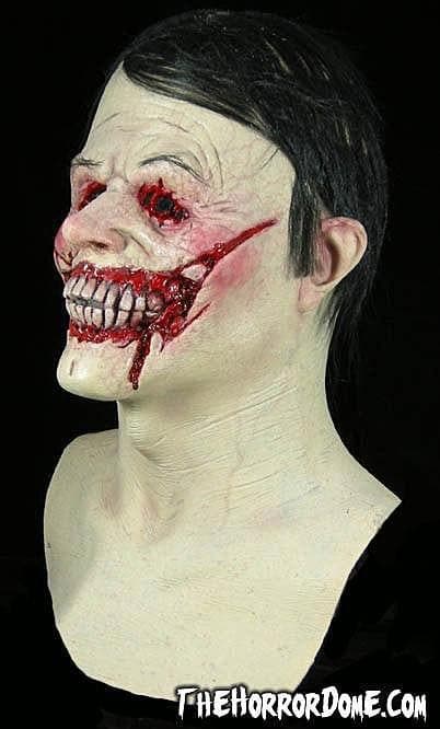 "HD Studios 'Puppetized'  Halloween Mask: Full view showcasing intricate details.
