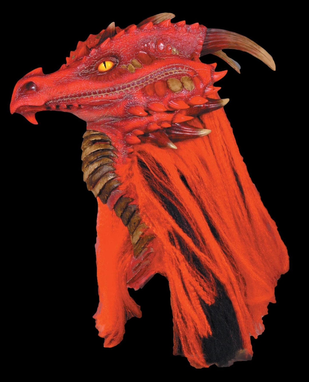 "Red Brimstone Dragon" Halloween Mask