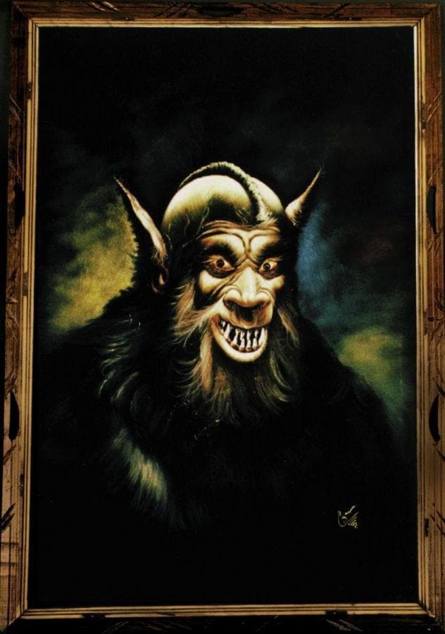 "Red Eye Ralph Painting" Haunted House Decoration