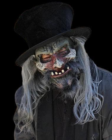 "Ring Master Dead" Moving Mouth Halloween Mask