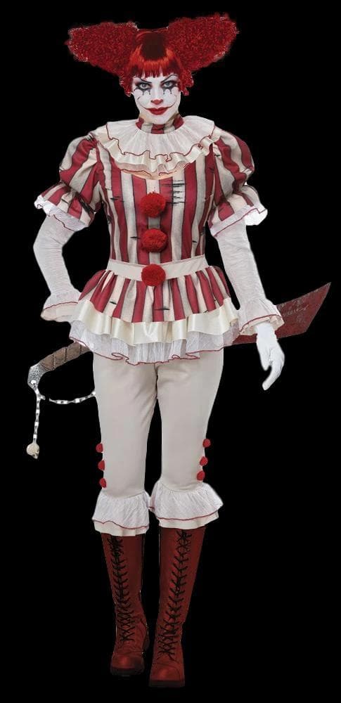 "Sadistic Clown" Women's Halloween Costume