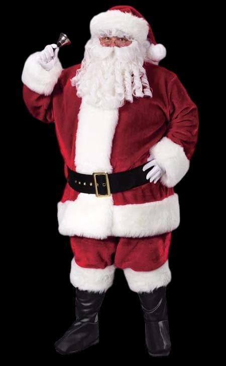 "Santa Suit - Plush Crimson - Plus Size" Christmas Costume