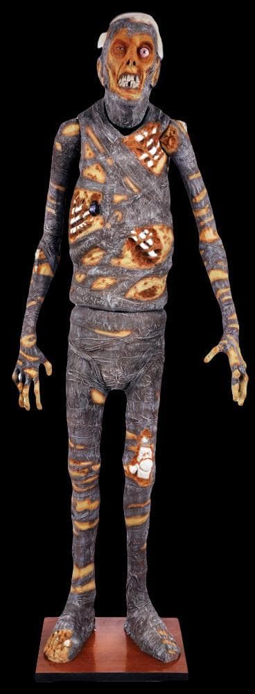 "Shivering Mummy" Electric Animated Halloween Prop