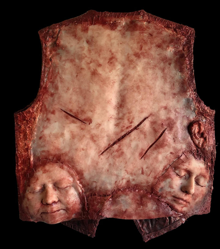 "Silicone Skin Vest" Human Body Part Halloween Prop