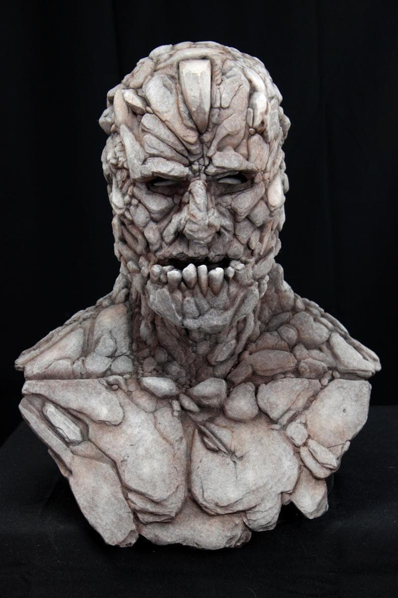 "Slate the Golem" Silicone Halloween Mask