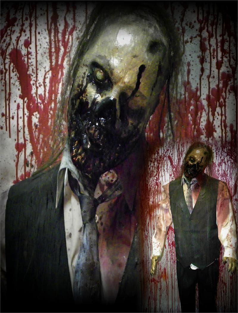 "Stanker Zombie" Bloody Halloween Prop