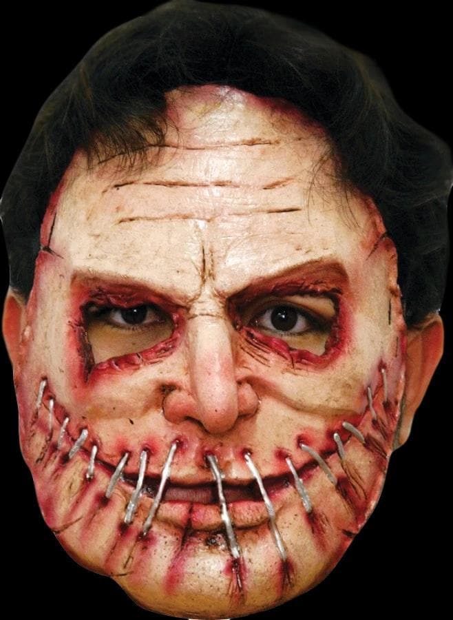 "Stitched Serial Killer" Gory Halloween Mask