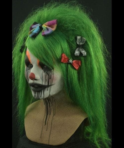 "Tesazombie" Silicone Zombie Clown Halloween Mask
