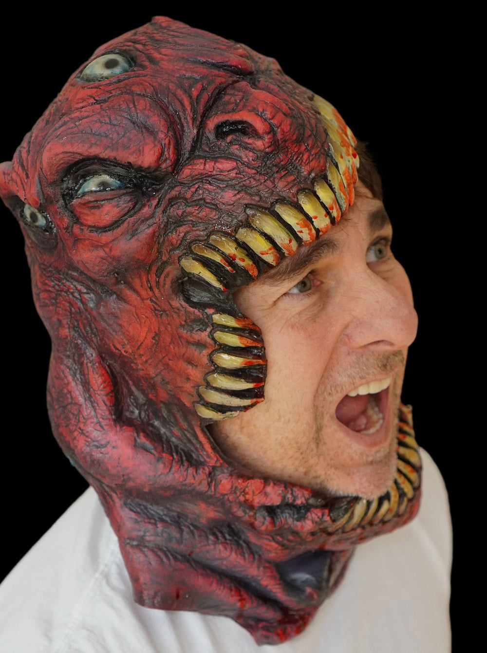 Large Full Over the Head Halloween Mask - The Head Chomper