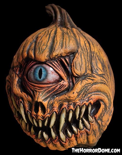 Halloween Masks -  Evil gaze of the 2023 Pumpkin Watcher, a mask not to be trifled with