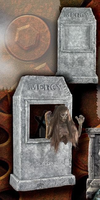 "Tombstone of Terror" Graveyard Halloween Animatronic