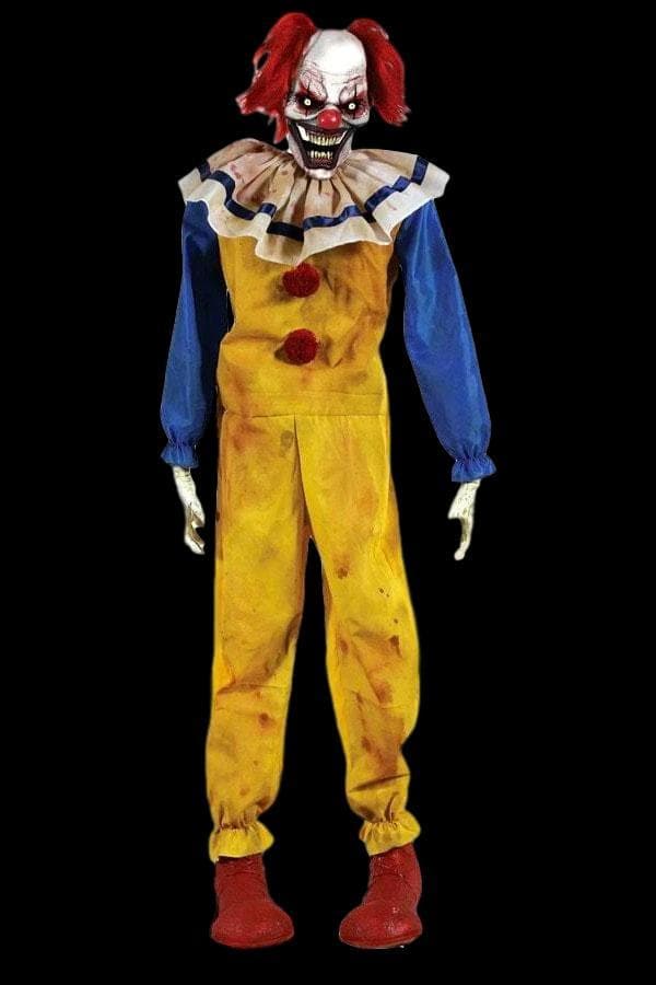 "Twitching Clown" Electric Animated Halloween Prop