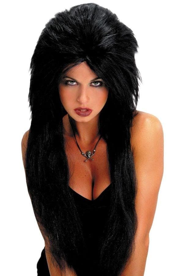 "Vampiress - Black" Halloween Wig