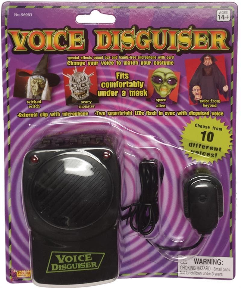 "Voice Changer with Microphone" Electronic Halloween Effects