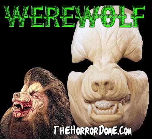 "Werewolf" Latex Full Face Halloween Prosthetic