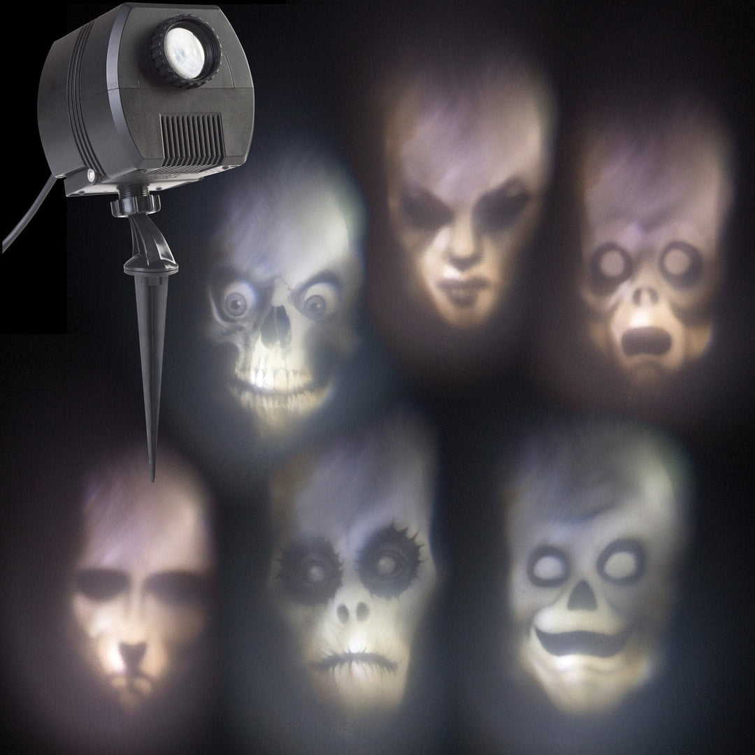 "White Faces - Light Show Projector" Haunted House Lighting Effects