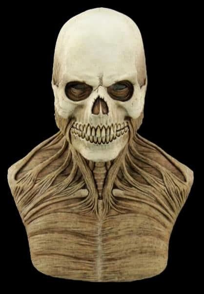 "Yorick the Skull - Tan" Silicone Halloween Mask