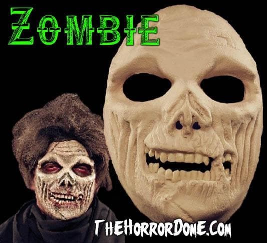 "Zombie" Latex Full Face Halloween Prosthetic