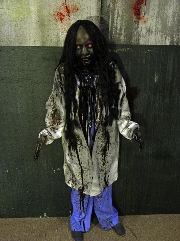 "Zombie Nurse" Fully Flexible Halloween Prop